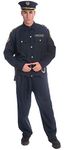 Dress Up America Police Costume For Adults - Shirt, Pants, Hat, Belt, Gun Holster and handcuffs Cop Set