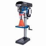 Scheppach DP19VARIO Bench Pillar Drill | 550W | Variable Speed 440–2580rpm | Digital Display & Laser | 13mm Chuck