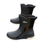 womens clothes sale clearance Womens Walking Boots Extra Comfortable Boots Rubber Boots Square Toe Boots Non-Slip Boots Textile Lined Non-Slip Boots black ankle boots size 8 Rain wellies women