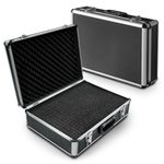 PeakTech P 7310 7310 — Universal case for measuring devices, robust carrying case, tool storage, cube foam plates, foam padding, lockable, dust cover, XL - 460 x 330 x 150 mm