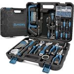 Sundpey Home Tool Kit 148PCs - Home Improvement Portable General Repair Basic Hand DIY Tool Set - All Purpose Tools for Men Women & Handyman & Homeowner & Beginner & College Student with Storage Case