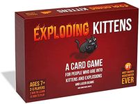 PLUSPOINT Exploding Kittens LLC A Card Game about Kitten and Explosions and Sometimes Goats (Exploding Kittens) (Red Kitten)