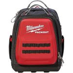 MILWAUKEE'S Tool Backpack,Red/Black,48 Total Pockets (48228301)