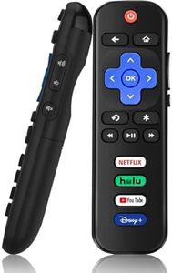 Universal Replacement Remote Control for Roku TV, Compatible for TCL/Onn/Hisense/Philips/Sharp/Westinghouse/Insignia etc R0KU TVs (Not for RokuStick and Box)