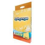 SPH2ONGE Super Absorbent Cloth (Yellow) | Multi-Purpose | Designed to Hold x10 Its Weight in Liquid | Re-usable | Perfect All Around Your Home | Effective on Every Surface | Drip-Free and Durable