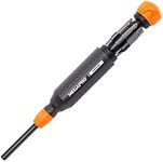 Megapro 151ELEV-CH/OR Alloy Steel Hex Elevator Multi Bit 15 in 1 Screwdriver, 1-1/4" Hex Nut, 8-1/2" Length