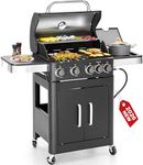 2 in 1 Propane Gas BBQ Grill with S