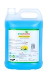 Ecomoms Hand Sanitizer 5 litre - 99.99% Effective Against Germs - Alcohol | Skin Friendly and Safe for Kids | Instant Germ-Free Protection (5 litre, Pack of 1)