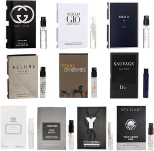 EKoKim Cologne Men'S Perfume Sampler Fragrance Designer Hombre Muestra De Perfume Sampler Sets Mini Gift 10pcs