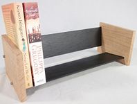 Oak Slate Design Book Rack - Modern Contemporary Style - Book Shelf, Storage