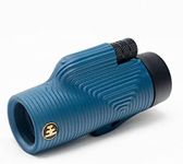 Nocs Provisions Zoom Tube 8x32 Monocular Telescope | Lightweight, Compact, 8X Magnification, Wide Field of View for Bird Watching, Hunting, Hiking, Camping, and Other Outdoor Activities - Indigo