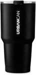 URBANCAN 30 oz Insulated Tumbler with Lid and Straw - Drink In Style with a Stainless Steel Tumbler Travel Mug - Premium Double Walled Thermos Flask - Street Lights