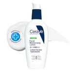 CeraVe Facial Moisturizing Lotion Pm | Ultra Lightweight, Night Face Moisturizer With Hyaluronic Acid | Fragrance Free, 89 Milliliters (1 Pack)