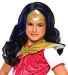 Rubie's Costume Girls DC Super Hero Wonder Woman Wig