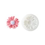 Daisy Candle Mould, 3D Daisy Flower Silicone Mould Aromatherapy Soap Molds Epoxy Resin Moulds with Hole for Candle Making Cake Decoration DIY Crafts Home Decoration