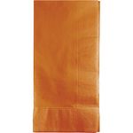 Creative Converting 323401 Dinner Napkins Pumpkin Spice, 6.5" x 6.5", Orange, 50ct
