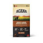 Acana Adult Large Breed Dry Dog Food, Grain Free Dog Food for All Life Stages, Fresh or Raw Ingredients, 17 KG