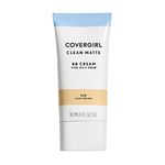 COVERGIRL - Clean Matte BB Cream, Oil-Free, Long-Lasting, Sensitive Skin, Lightweight, 100% Cruelty-Free