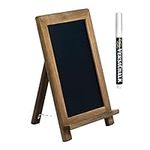 Tabletop Chalk Boards with Frame by VersaChalk (13x9, Porcelain, Magnetic) A Frame Chalk Board Sign for Business, Bistro Bar, Sandwich Menu, Sidewalk, Parties, Classroom, Wedding