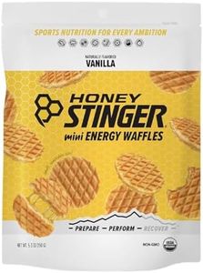 Honey Stinger Organic Mini Waffles, Vanilla, Sports Nutrition, 5.3 Ounce (Pack of 1)