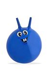 ADEPTNA Inflatable 18 inch Diameter Skippy Space Hopper Ball Toys for Kids Childrens – Just Climb on and Hop Around (Blue)