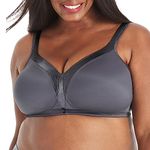 Playtex Women's 18 Hour Silky Soft Smoothing Wireless Bra Us4803 Available with 2-Pack Option, Private Jet, 44D