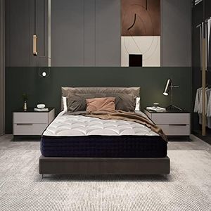 IZTOSS Matelas 90x190 Équilibré Matelas Mémoire de Forme 11 Zones Différenciées 17cm de Hauteur