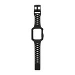 UAG Rip Curl Huntington Strap & Case combo Designed for Apple Watch (45mm) (Series 7 & Series 8) Replacement Watch Strap with Protective Watch Case (APPLE WATCH NOT INCLUDED) - Black