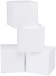 4, 5 & 6" Cubes of Hard Foam by Silverlake Craft - 5x5x5 4-Pack