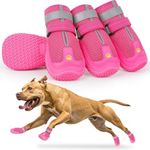 LUCKYPAW Dog Shoes for Large Medium