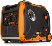 WEN 56380i Super Quiet 3800-Watt Portable Inverter Generator with Fuel Shut-Off and Electric Start