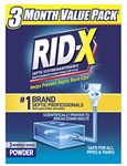 RID-X Septic Tank System Treatment, 3 Month Supply Powder, 29.4oz