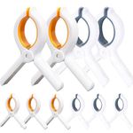 10 Pcs Towel Clips for Beach Chairs Clothes Pins Outdoor Beach Towel Clips Plastic Clothes Pins Large Clothes Clips Laundry Clips