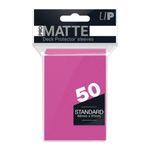 Ultra Pro SLEEVES Pro-Matte D12 Card Game (Bright Pink)