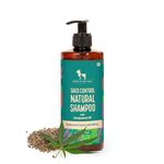 HUFT Shed Control Natural Shampoo for Dogs (Over 12 Weeks) - Hempseed Oil - 500 ml