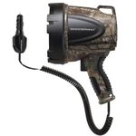 GOODSMANN Spotlight Hunting Camo Portable Handheld Spotlights 1500 Lumen Realtree® Xtra Halogen Boat Corded 12V Plug-in Spot Light Outdoor with Oxford Bag Tactic Pro H102-01