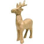 Decopatch Paper-Mache Figurine, 4.5", Reindeer