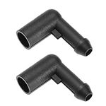 YINETTECH 2PCS Car Windscreen Washer Hose Connector 13171805 13257350 1452941 Compatible with Vastra H/Corsa D/Zafira B Windshield Washer Hose Nozzles Adapter