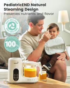 Grownsy Baby Food Maker – All-in-One Steamer and Blender