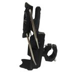 Way2gmart Bike Cup Holder & Motorcycle Water Bottle Holder, 360 Degree Rotating Adjustable Handlebar Bottle Cage, Upgraded Expandable Drink Holder for Bicycle, Motorcycle, ATV
