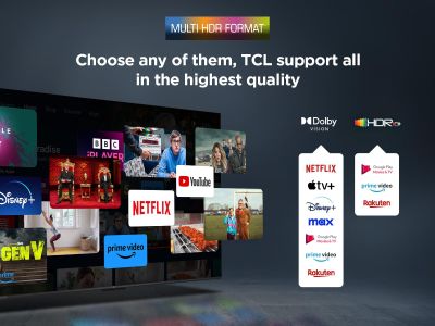 TCL 75" 4K Smart TV – Ultra HD LED Display, Streaming Apps
