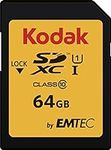 KODAK Premium Memory Card 64GB, 85M