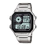 Casio Youth Series Digital Black Dial Men's Watch - AE-1200WHD-1AVDF(D099)