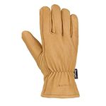 Carhartt Men's Insulated System 5 Driver Cold Weather Gloves, Brown, Large