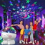 Night Light Projector for Kids Room with 3 Timer,Baby Star Projector Night Light for Kids Girls Boys Bedroom Decor, Unique and Cute Dinosaur Shape Design.Cool Gifts for Kids Toddler Teens Friends