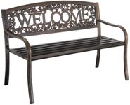Metal Welcome Bench