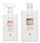 Autoglym Leather Cleaner PH Neutral and Care Balm Clean and Protect Kit