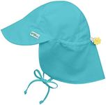 i play. Baby Boys' Flap Sun Protection Hat, Aqua, 2T/4T