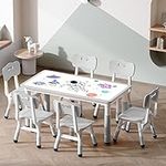 LUUYOUU Kids' Table & Chair Sets Su