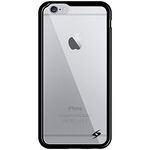 Amzer SlimGrip Hybrid Case Cover for iPhone 6/6S - Black